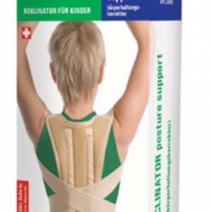 Orteza toracica elastica pentru copii cu 2 atele rigide L