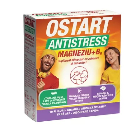 Ostart Antistress Magneziu + B6