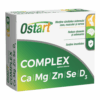Ostart Complex Ca+Mg+Zn+Se+D3