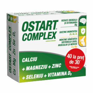 Ostart Complex Ca+Mg+Zn+Se+D3