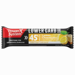 POWER SYSTEM Baton proteic 45% aroma de cheesecake cu lamaie