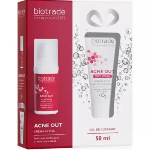 Pachet Acne Out Crema activa + Acne Out Oxy Wash