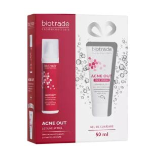 Pachet Acne Out Lotiune activa + Acne Out Oxy Wash