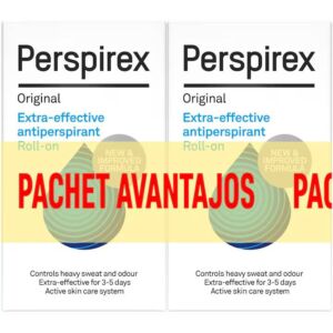 Pachet Antiperspirant roll-on Original 1 + 50% reducere la al doilea produs