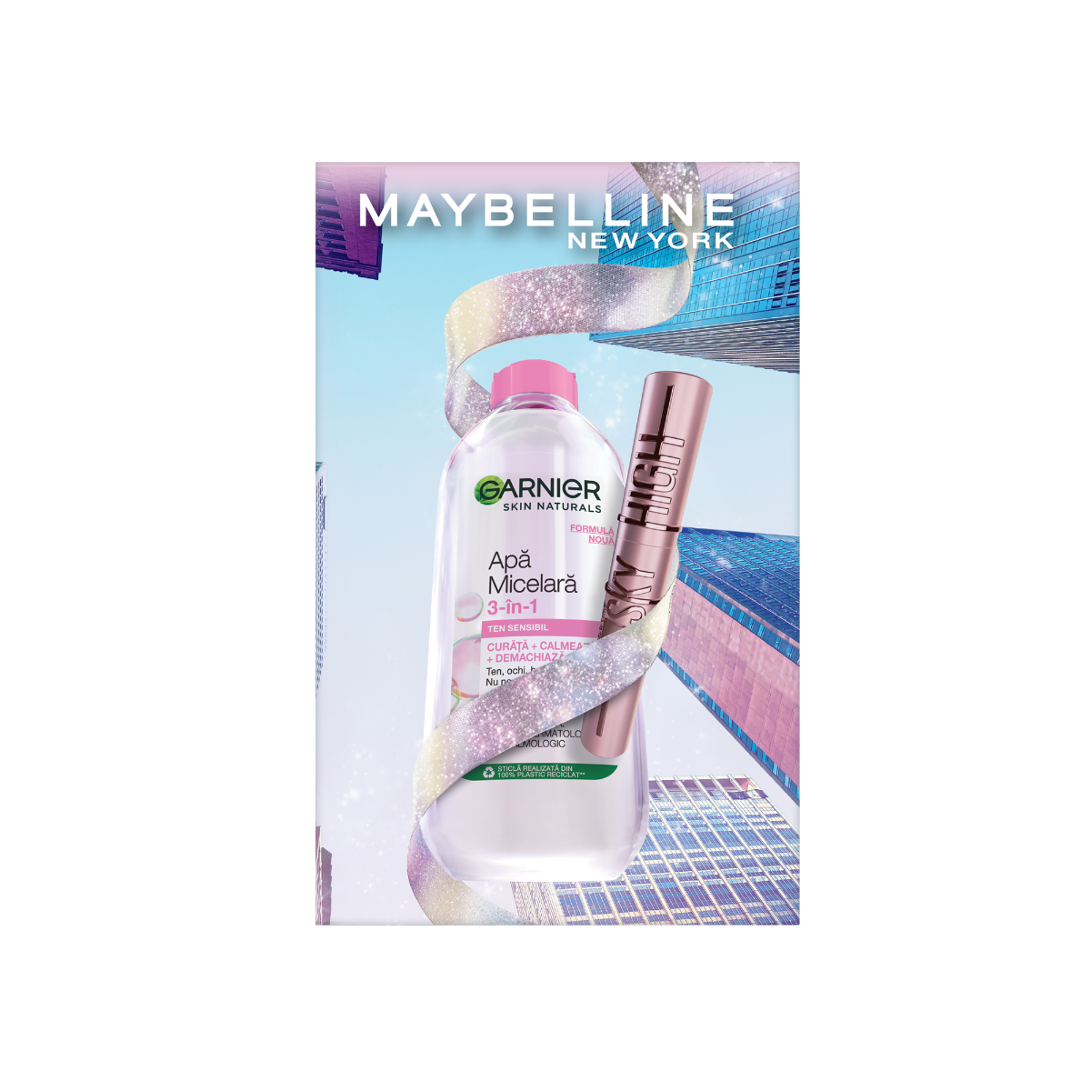 Pachet Apa micelara Skin Naturals 400ml