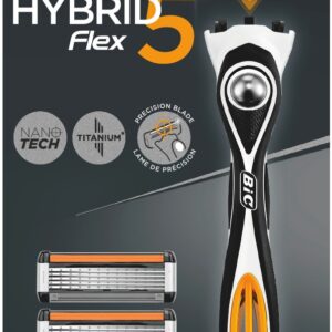 Pachet Aparat de ras Hybrid Flex 5 + Rezerve 2 bucati