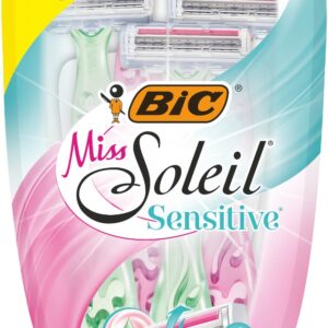 Pachet Aparat de ras Miss Soleil Sensitive