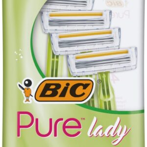 Pachet Aparat de ras Pure3 Lady Verde