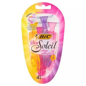 Pachet Aparat de ras Sensitive Miss Soleil Colour Collection