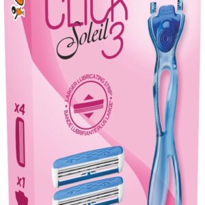 Pachet Aparat de ras Soleil 3 Click + Rezerve 4 bucati