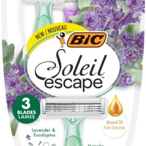 Pachet Aparat de ras Soleil Escape Lavanda si Eucalipt