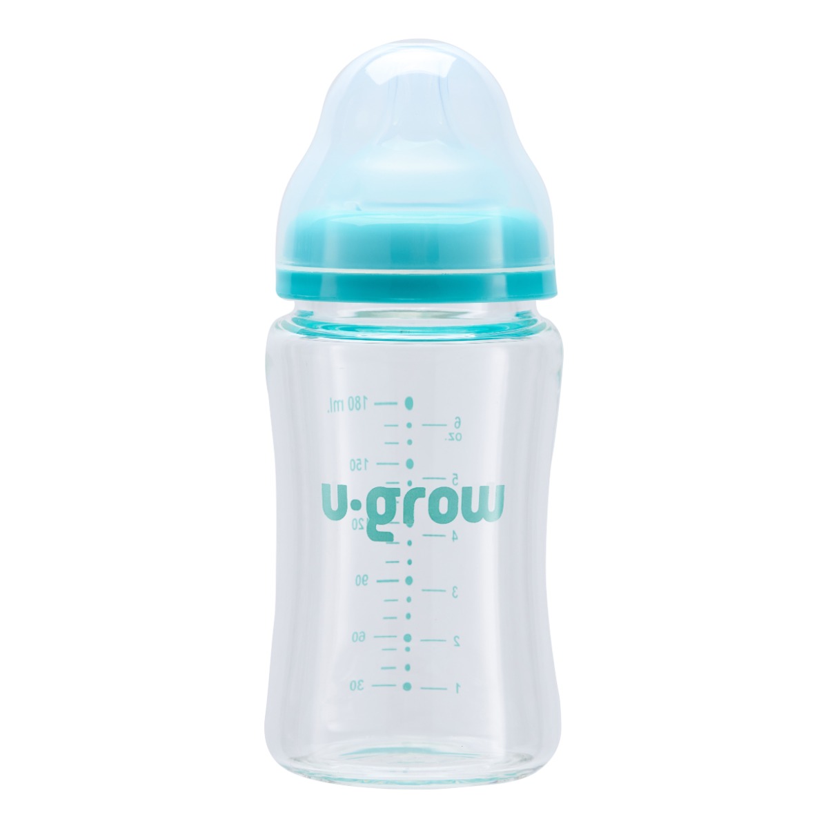 Pachet Biberon de sticla 180ml + Tentine 2 bucati