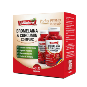 Pachet Bromelaina si Curcumin complex