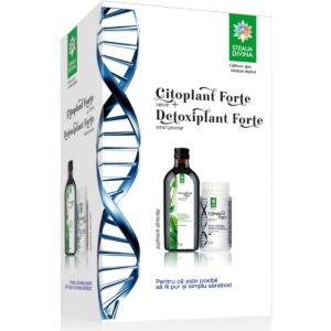 Pachet Citoplant forte 500ml + Detoxifiant forte 270 capsule