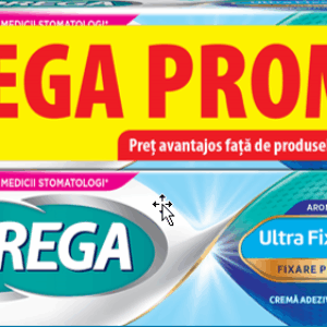 Pachet Crema adeziva pentru proteza ultra fixare Original+ 75% reducere la al doilea produs