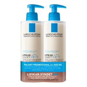 Pachet Crema de curatare Lipikar Syndet AP+