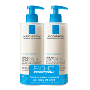 Pachet Crema de spalare Lipikar Syndet AP+