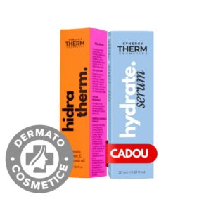 Pachet Crema hidratanta Hidra-Therm 50ml + Ser cu acid hialuronic Hydrate 30ml