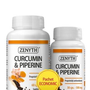 Pachet Curcumin & Piperine