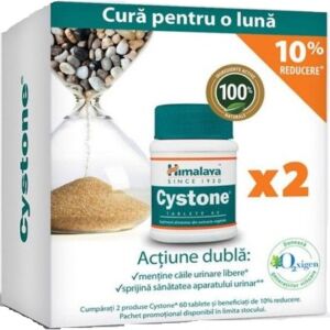 Pachet Cystone 60 + 60 tablete 10% reducere