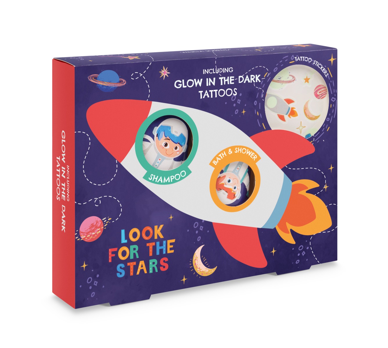 Pachet Galaxy pentru baieti cu tatuaj