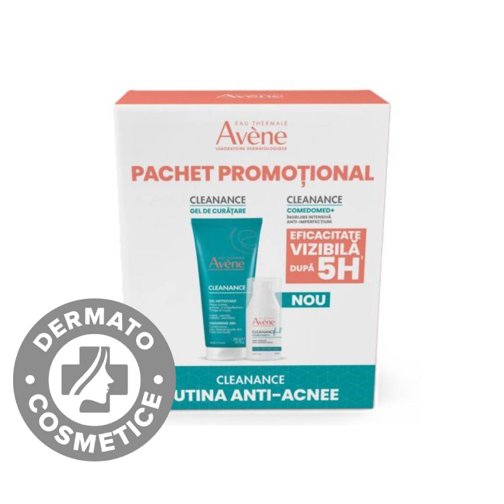 Pachet Gel de curatare pentru ten gras Cleanance 200ml + Concentrat anti-imperfectiuni Cleanance Comedomed 30ml