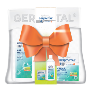 Pachet H3 Hyaluron C Crema de Zi Antirid si Apa Micelara