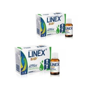 Pachet Linex Baby Picaturi 2 x 8 ml