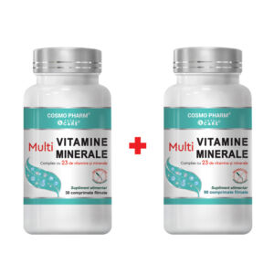 Pachet Multivitamine si Multiminerale 90 + 30 comprimate filmate