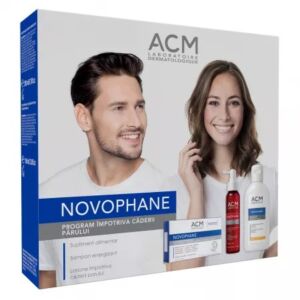 Pachet Novophane Sampon 200 ml + Lotiune 100 ml + Capsule pentru par si unghii