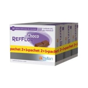 Pachet Refflor Choco 3 x 10 bucati