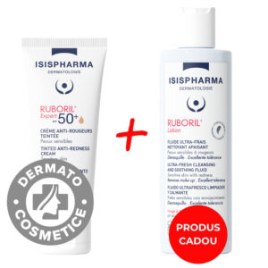 Pachet Ruboril Expert SPF 50+ 40ml + Ruboril Lotion 250ml Gratuit