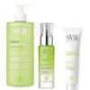 Pachet SVR Sebiaclear – Crema curatare + Serum corector + Crema SPF50