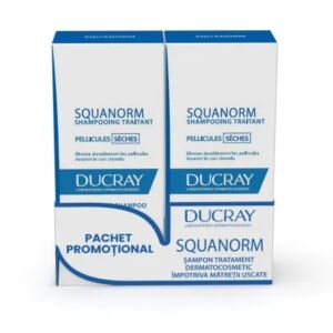 Pachet Sampon Anti-Mtreata Uscata Squanorm 2x200 ml