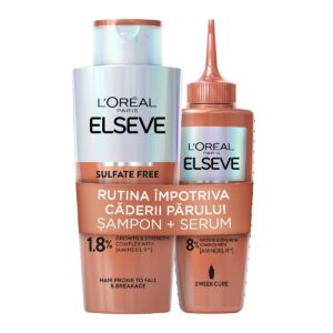 Pachet Sampon anti-cadere 250ml + Serum pentru scalp anti-cadere 102ml