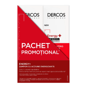 Pachet Sampon impotriva caderii parului cu Aminexil Dercos Energy+