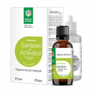 Pachet Sanlaxin 10ml + Activator 50ml
