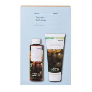 Pachet Santorini Gel de dus 250ml + Lapte de corp 200ml