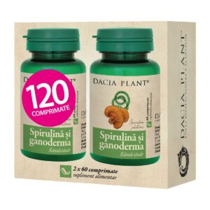 Pachet Spirulina si Ganoderma