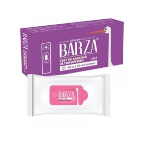 Pachet Test de Sarcina Ultrasensibil Caseta + Servetele Umede