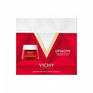 Pachet Vichy Liftactiv Specialist Crema de zi Collagen Specialist 50 ml