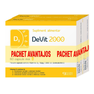 Pachet Vitamina D3 2000UI