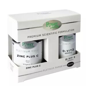 Pachet Zinc Plus D3 30 capsule + Vitamina C 1000mg 20 tablete