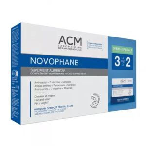 Pachet capsule pentru par si unghii Novophane