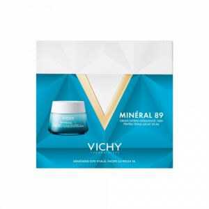Pachet promotional Vichy Mineral 89 Crema intens Hidratanta 100h