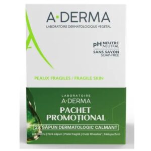 Pachet sapun dermatologic pentru pielea fragila
