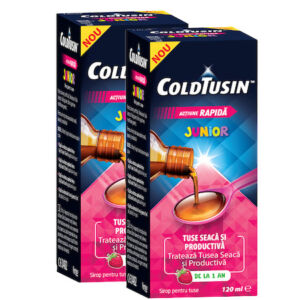 Pachet sirop de tuse pentru copii Coldtusin Junior