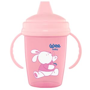 Pahar cu maner pentru bebelusi care nu curge
