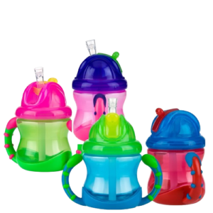 Pahar cu pai Vari Flo Flip It +12 luni