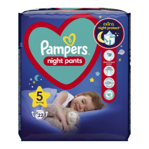 Pampers Night Pants Scutece-chilotel de noapte Marimea 5